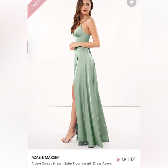 Azazie Maksim dress in Agave - never worn - Picture 1 of 5